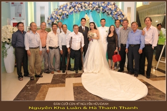 Đám cưới con trai TT Danh